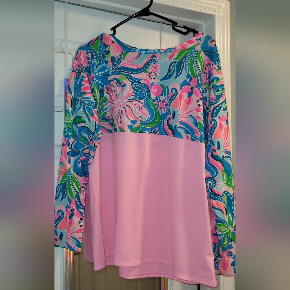 Lilly Pulitzer Finn Top in Golden Hour